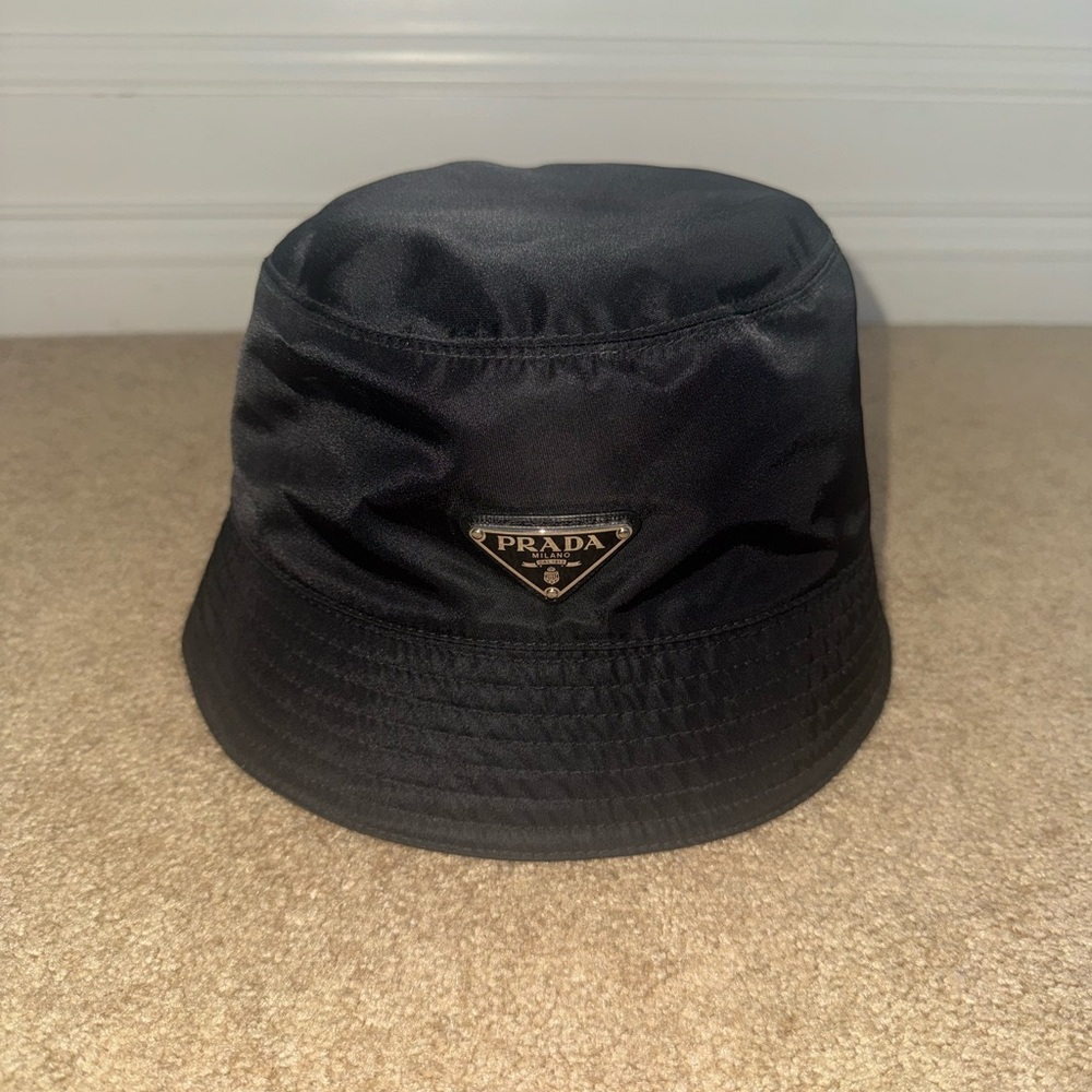Prada Nylon Bucket Hat Size Large - worn once